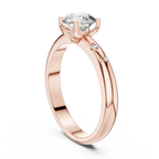 Round Solitaire Engagement Ring