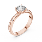 Round Solitaire Engagement Ring