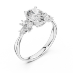 Oval & Marquise Lab Grown Diamond Ring