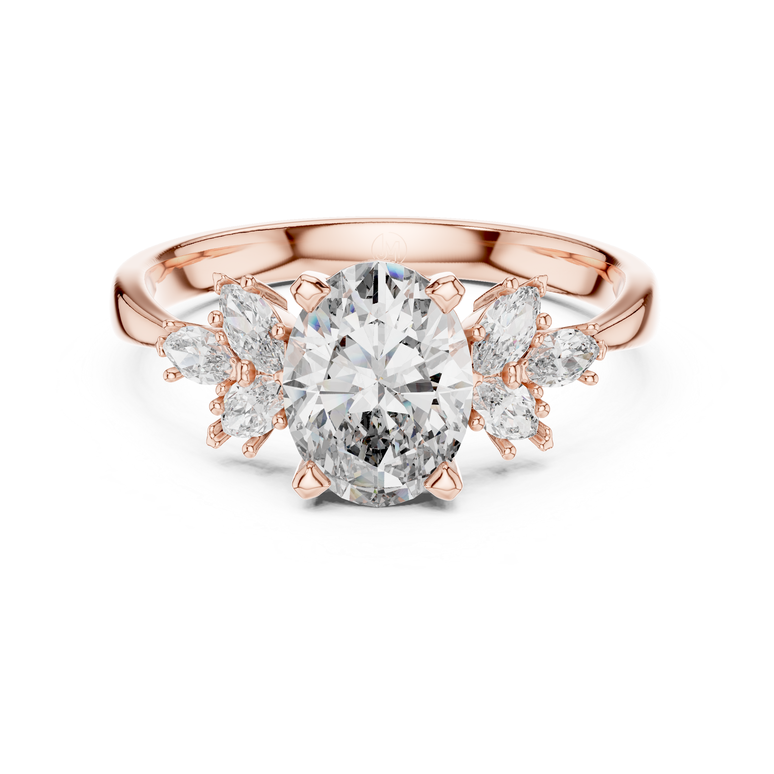 Oval & Marquise Lab Grown Diamond Ring