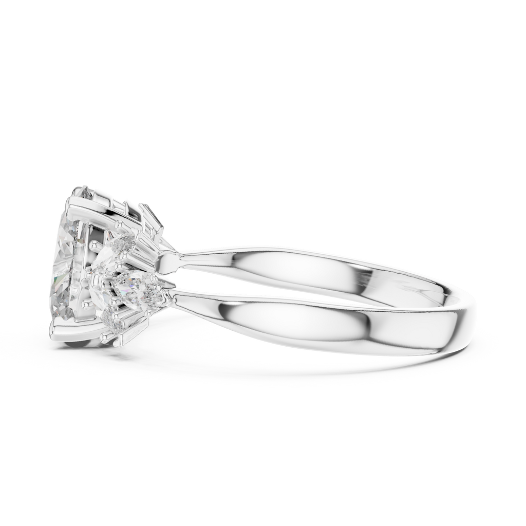 Oval & Marquise Lab Grown Diamond Ring
