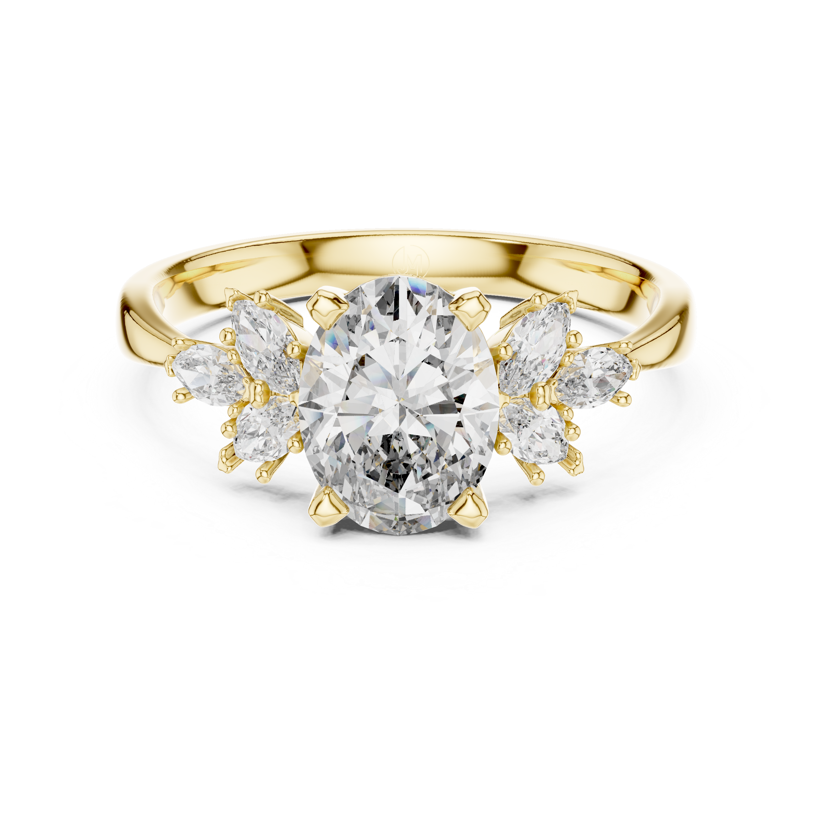 Oval & Marquise Lab Grown Diamond Ring