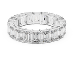 Emerald Cut Diamond Full Eternity Band