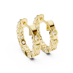 Diamond Hoop Earrings