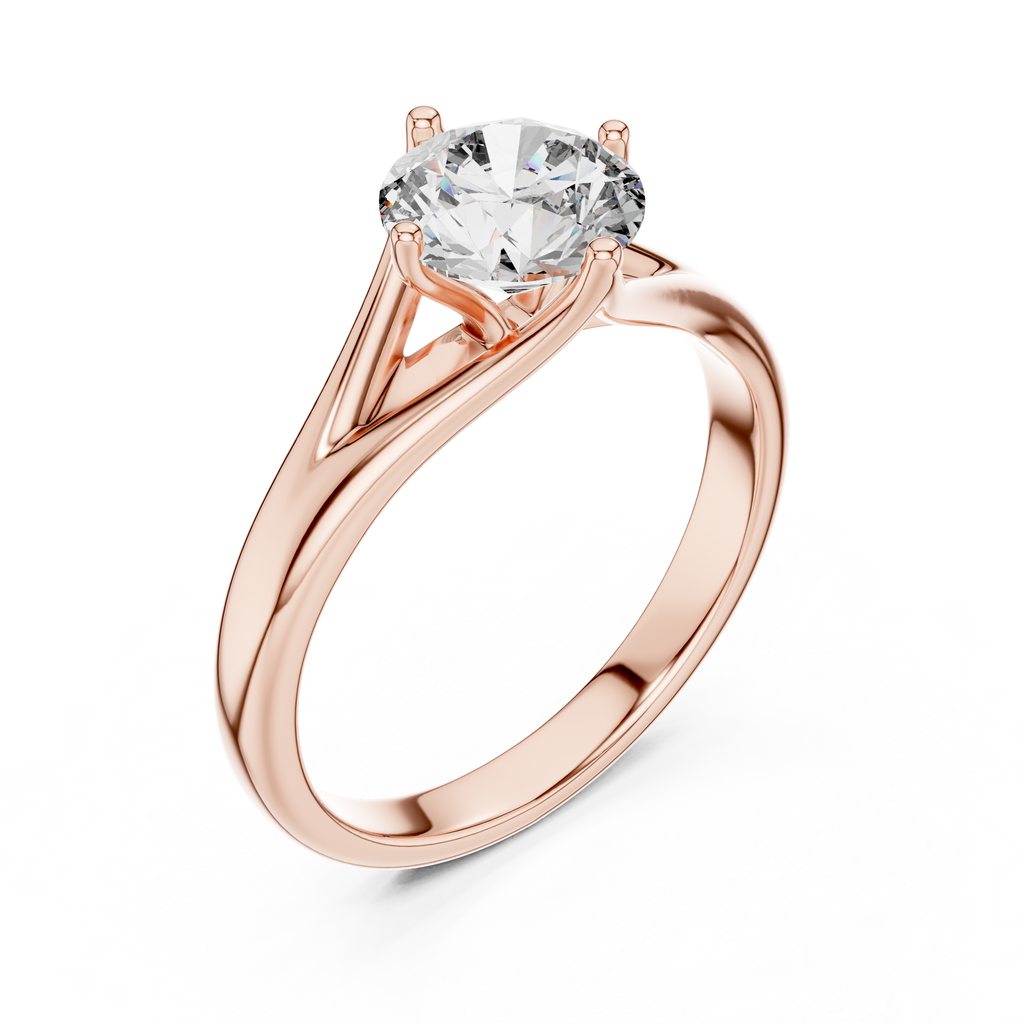Classic Round Solitaire Ring