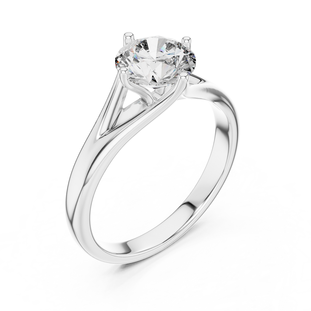 Classic Round Solitaire Ring
