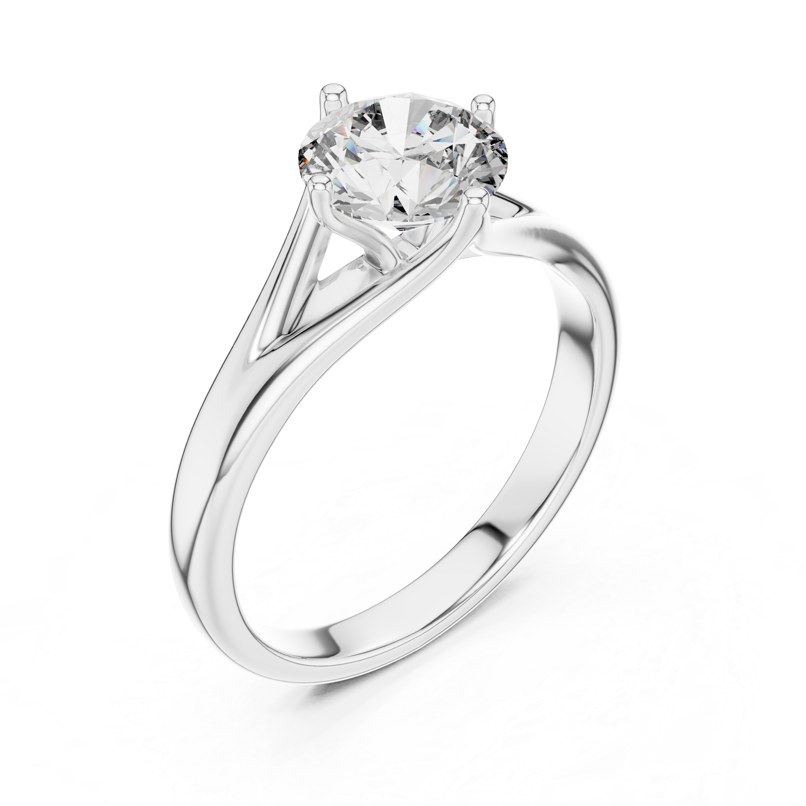 Classic Round Solitaire Ring
