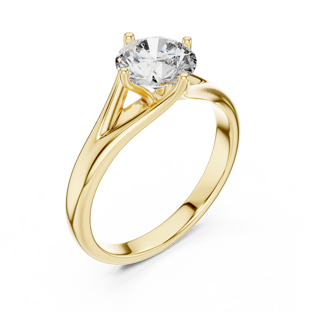 Classic Round Solitaire Ring