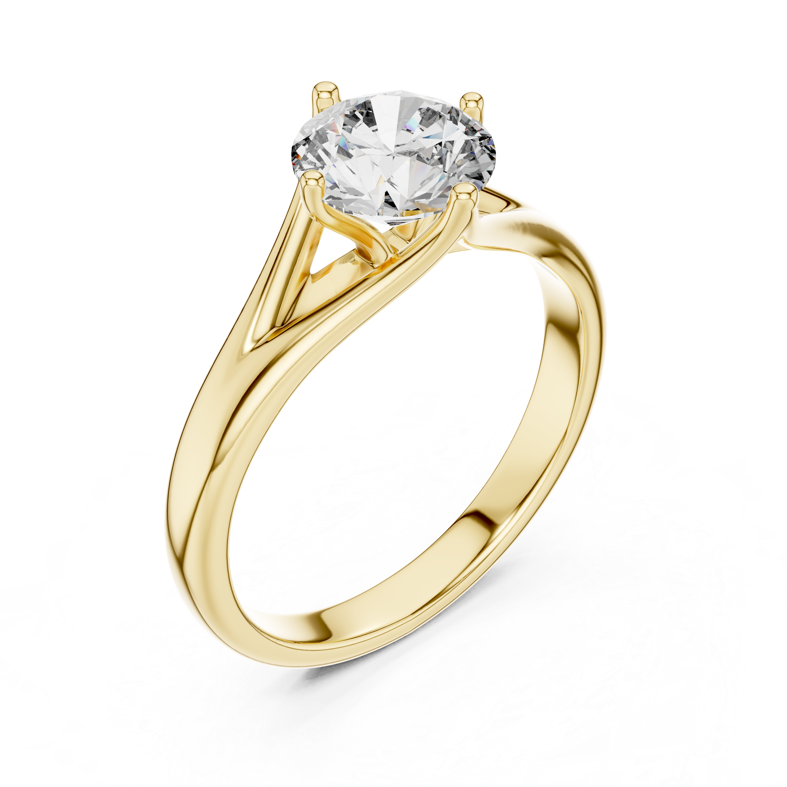Classic Round Solitaire Ring