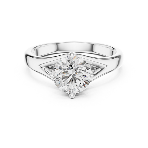 Classic Round Solitaire Ring