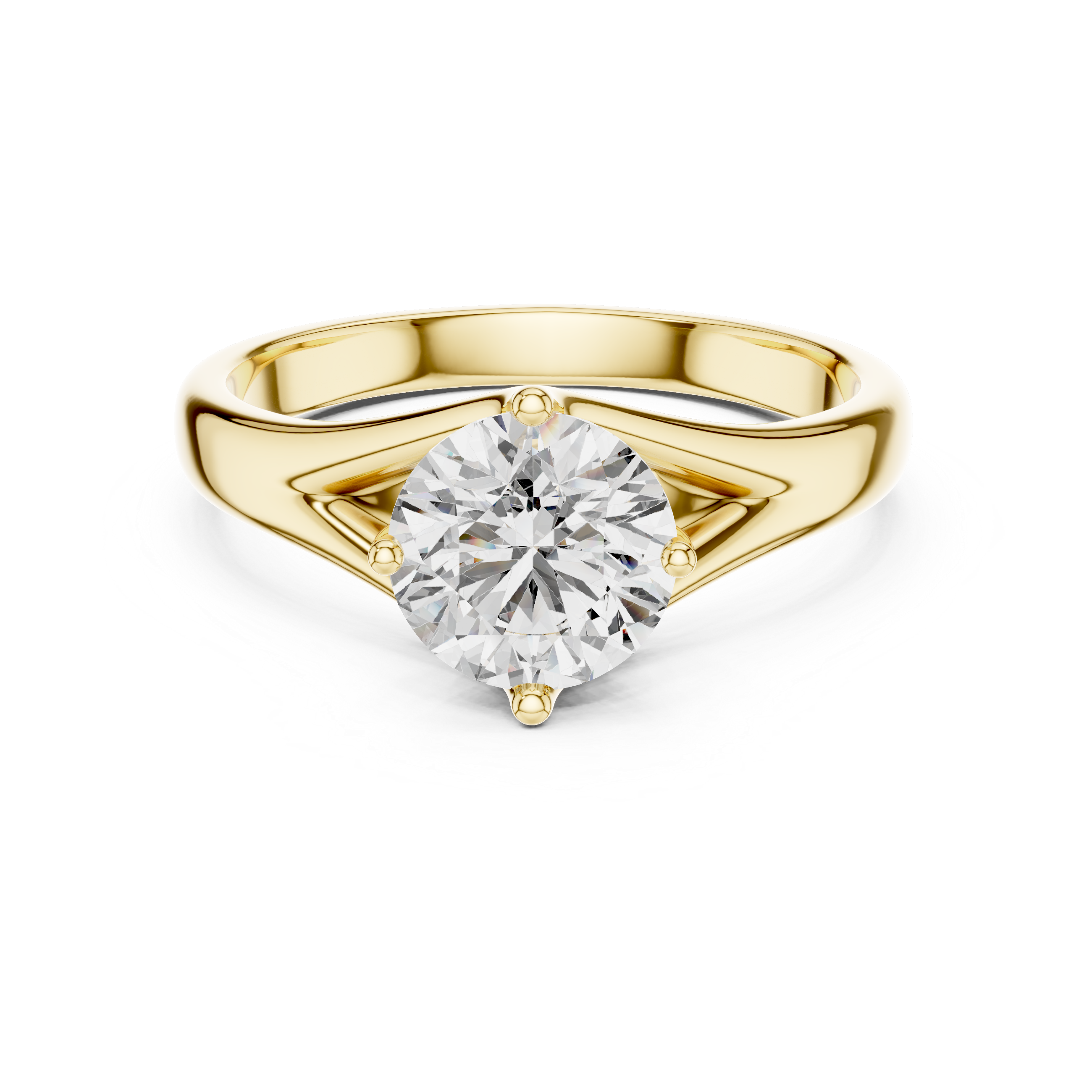 Classic Round Solitaire Ring