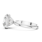 Solitaire Diamond Hidden Halo Ring