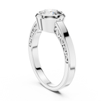 Classic Bezel Solitaire Diamond Ring