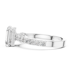 Emerald Cut Lab Grown Diamond Ring