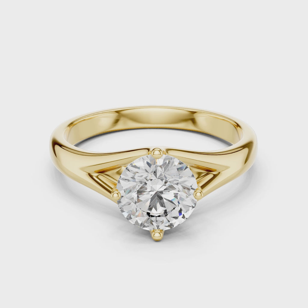 Classic Round Solitaire Ring