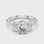 Oval & Marquise Lab Grown Diamond Ring