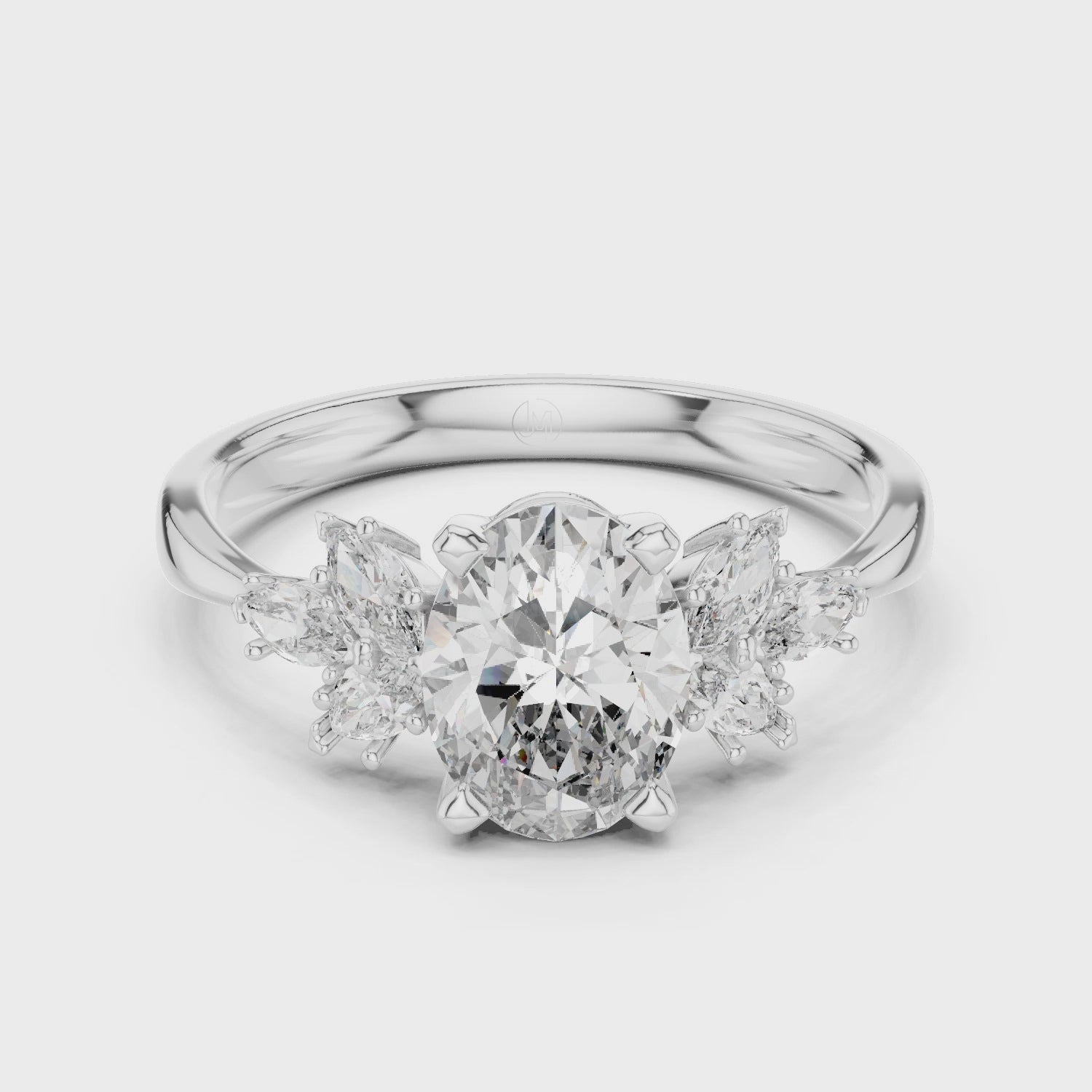 Oval & Marquise Lab Grown Diamond Ring