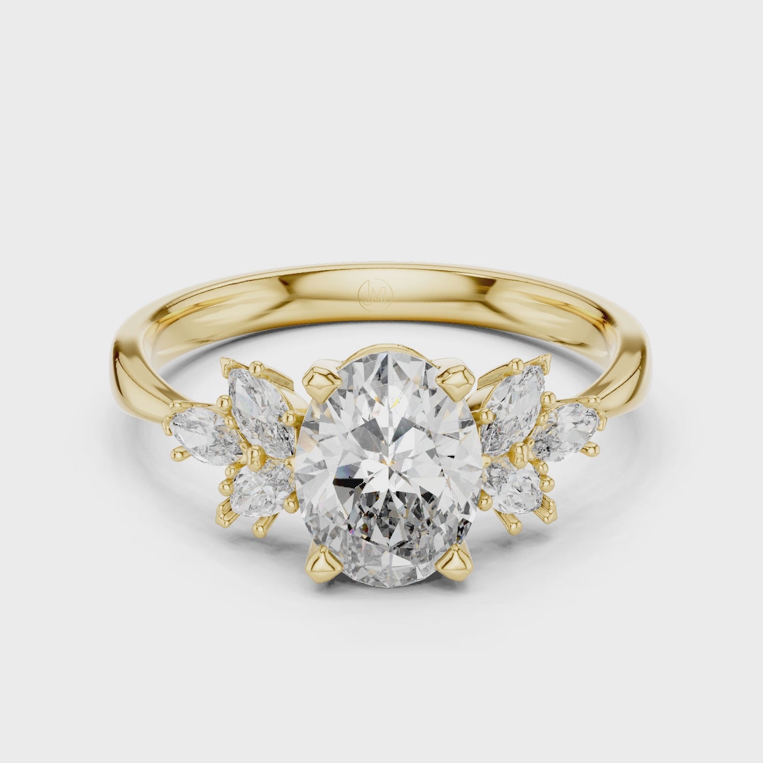 Oval & Marquise Lab Grown Diamond Ring