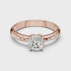 Round Solitaire Engagement Ring