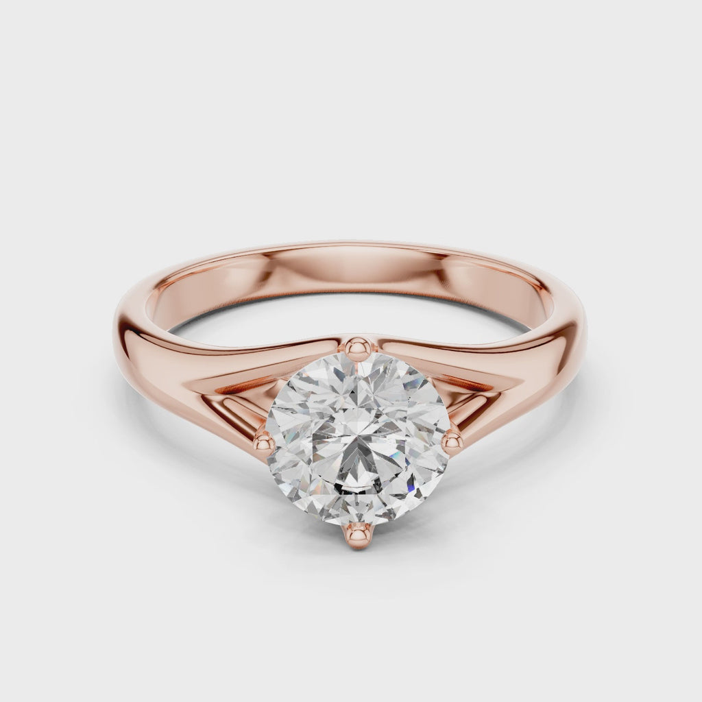 Classic Round Solitaire Ring