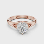 Classic Round Solitaire Ring