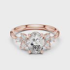 Oval & Marquise Lab Grown Diamond Ring